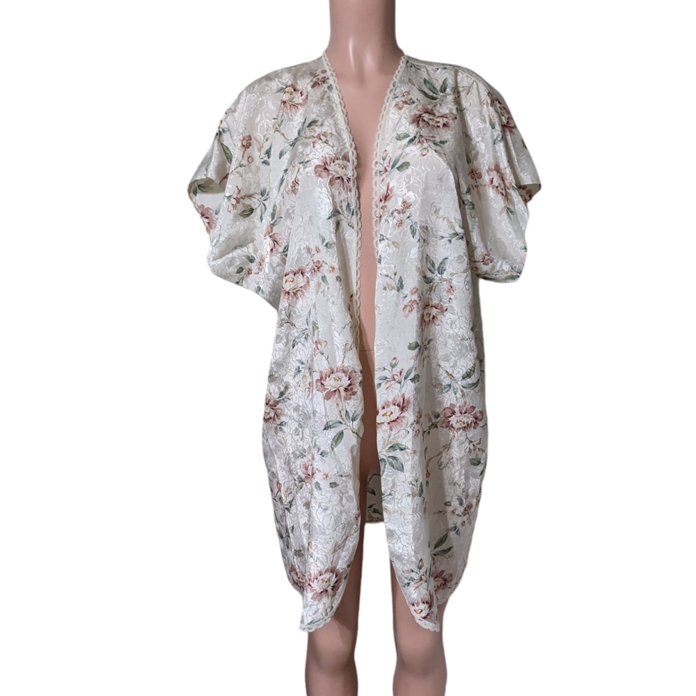 VINTAGE COTTAGECORE FLORAL ROMANTIC ROBE